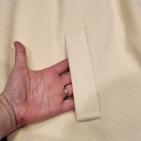 🔸️Vintage Herman Kay Wool Blend Zippered Batwing Sleeve Jacket Large - Picture 8 of 12